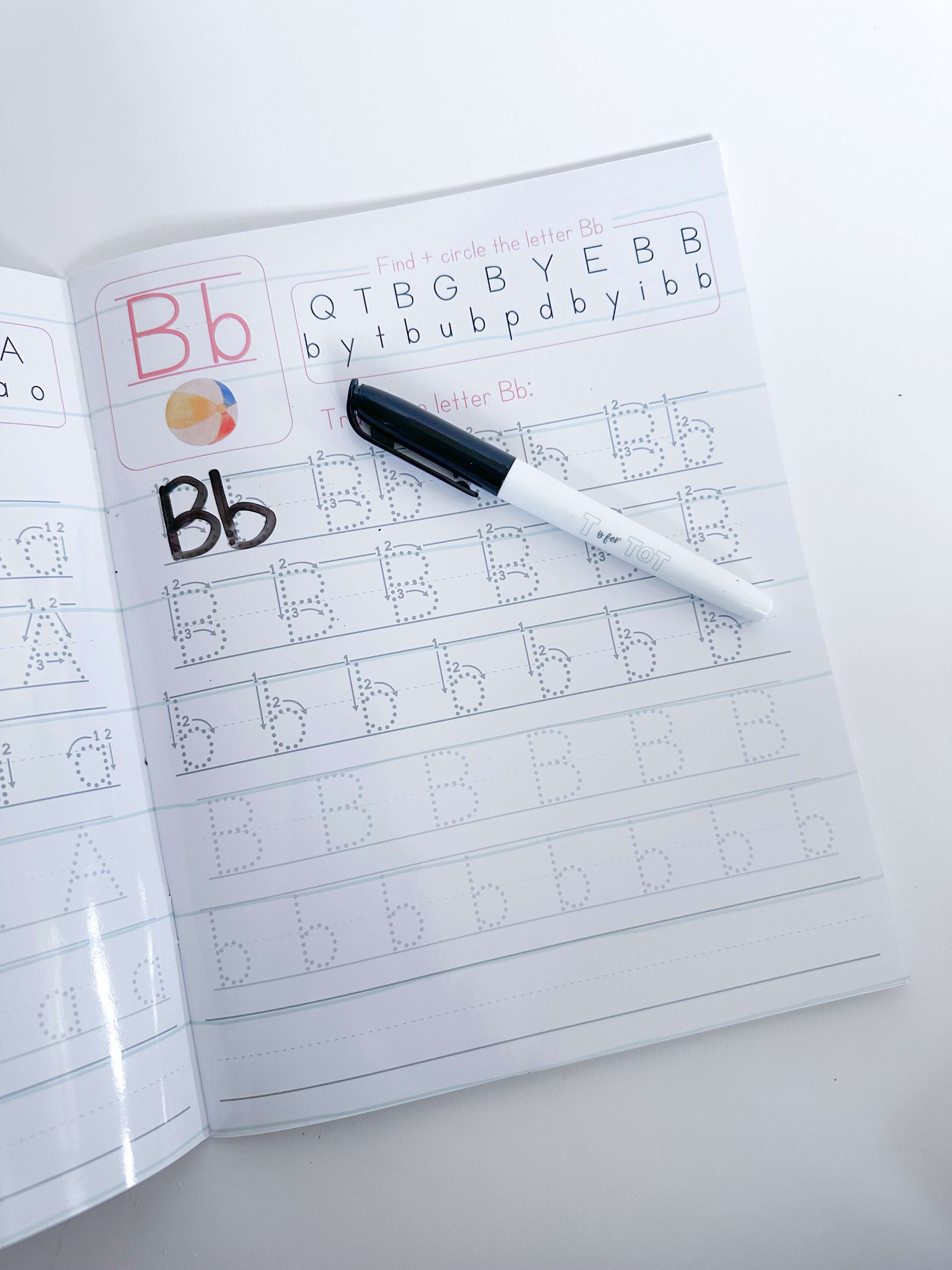 Dry Erase ABCs Learning